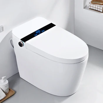 High End Floor Mounted Automatic Flush  wash water spray smart electric bidet Toilet Bathroom Ceramic Intelligent Smart Toilets