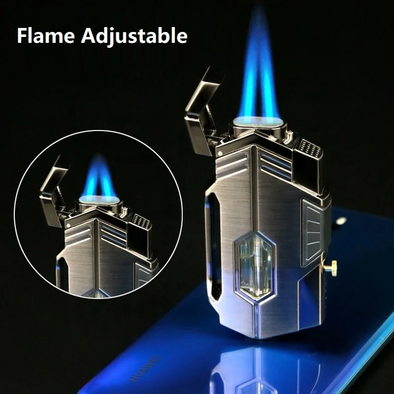Unique Luxury Wholesale Butane Refillable Gas Lighter For Cigar Kitchen