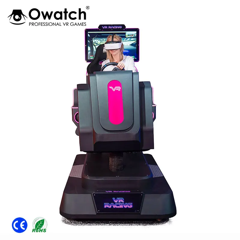 Game Hall Virtual Reality Driving Equipment VR Car Racing Simulator Electronic Game Car Race Game Machine