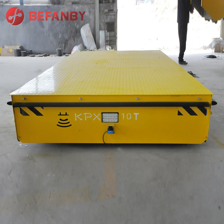 Raw Material Handling Rail Transfer Solution 5 Ton Transfer Trolley for Sale