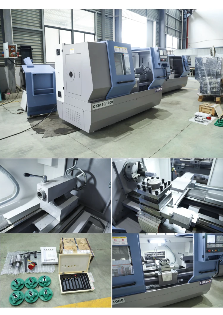 Full Function Cnc Lathe Machine Horizontal Cnc Lathe Machine Slant Bed