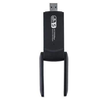 Long Range Wifi Adapter Wifi USB Adapter 1200 Mbps 500 Meters 5ghz 802.11ac 2.4 / 5 Ghz USB 3.0 Wireless Network Adapter MT7601