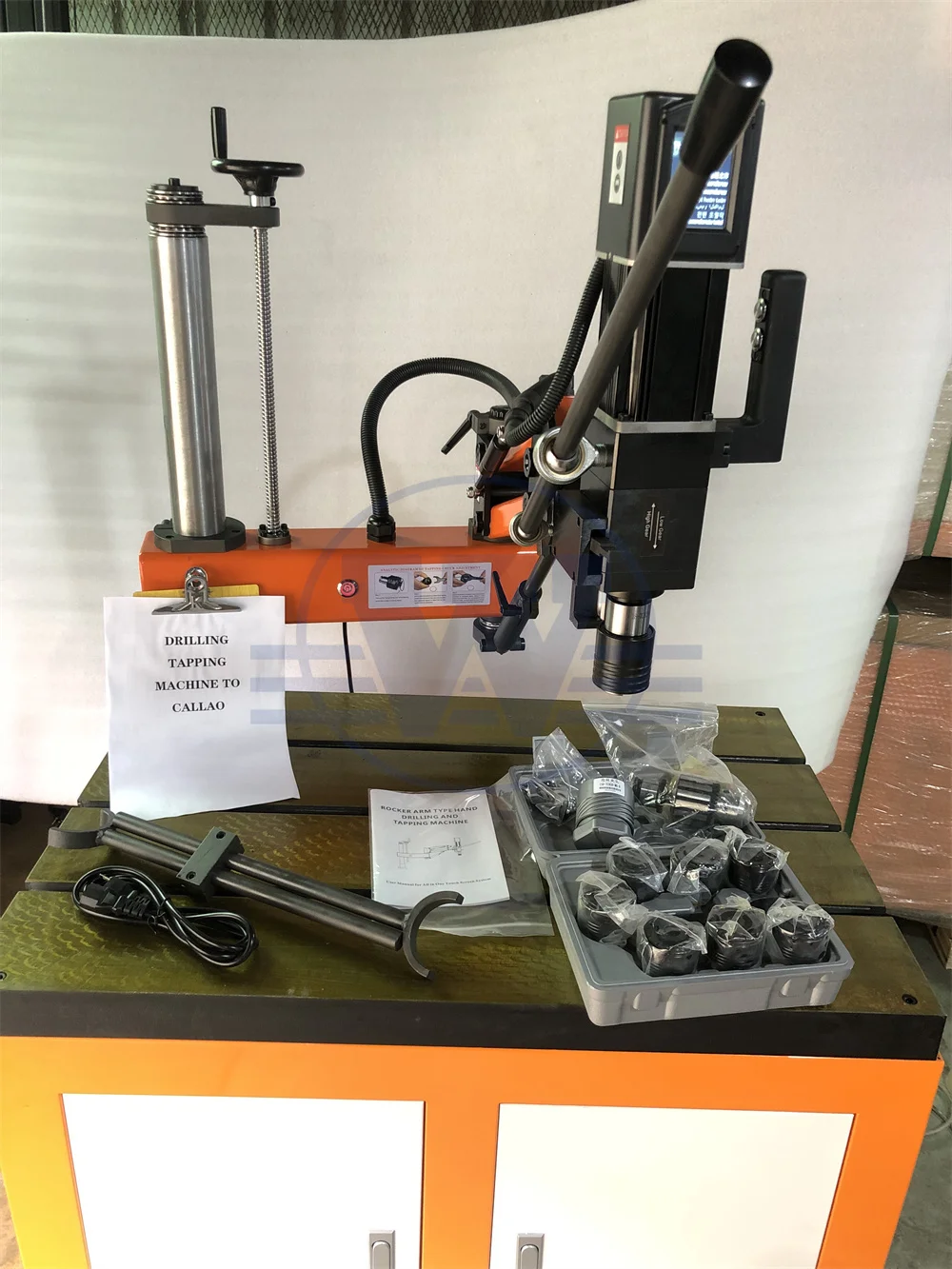 Automatic CNC Servo Drilling/Tapping Machine 220V Vertical & Horizontal with Key Motor Component