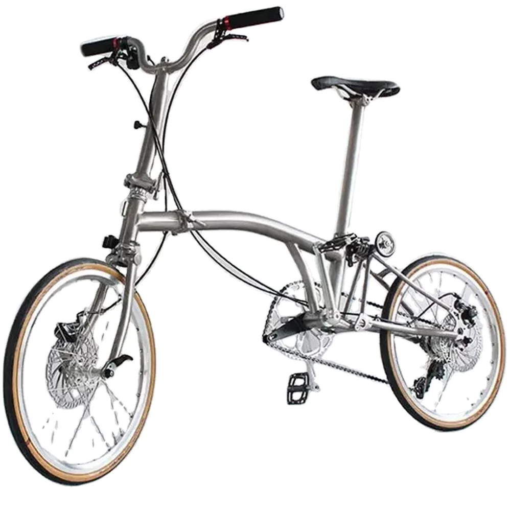 Wholesale Factory direct sale super light 20 inch titanium alloy folding bike for sale From m.alibaba