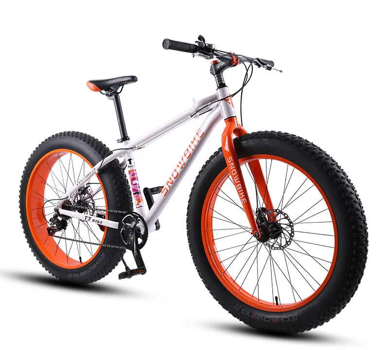 Fat Tire 24 Inch Orange Mountain Bike Soul Jr 24