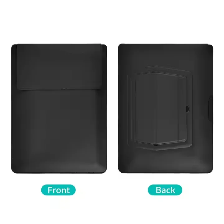 153 inch ultra thin computer pu leather sleeve with stand-28