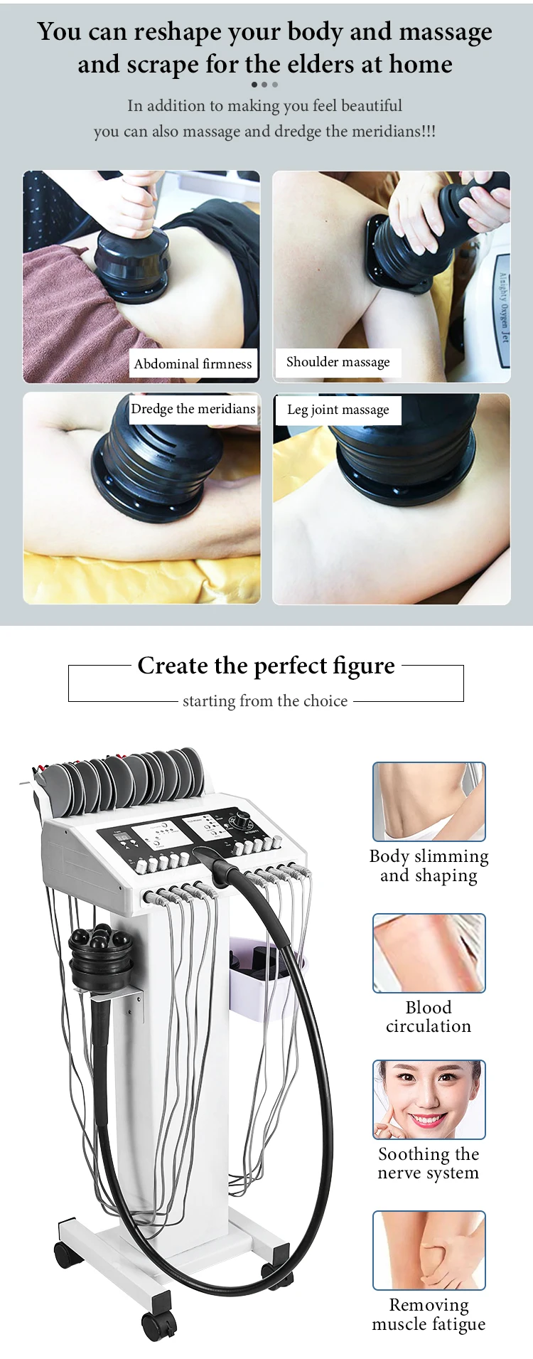 2023 G5 Muscle Vibration Massage Device Body Shaping G5 Vibration