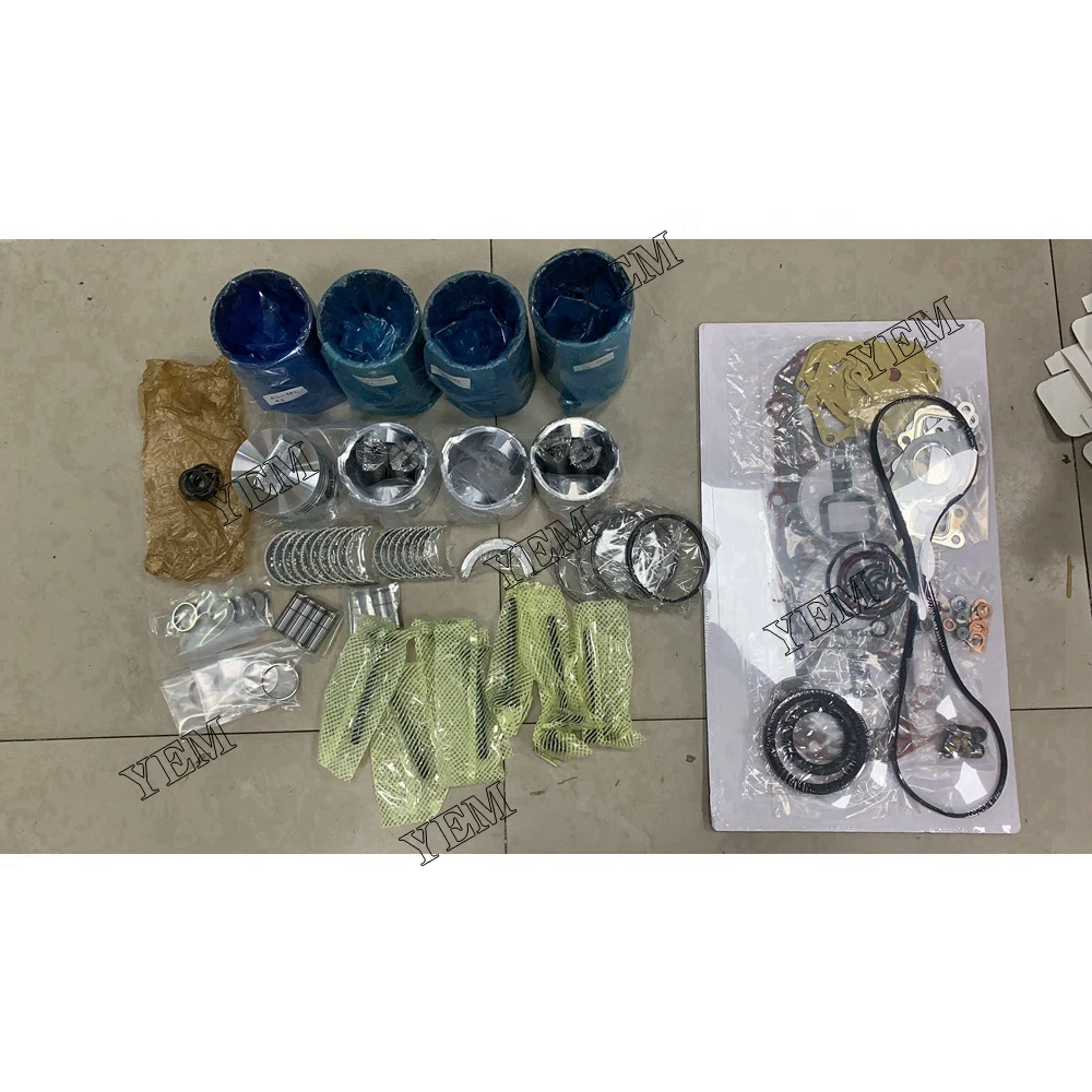 A2300 Rebuild Kit With Cylinder Gasket Kit Piston Rings Liner Bearing Valves for Engine Parts