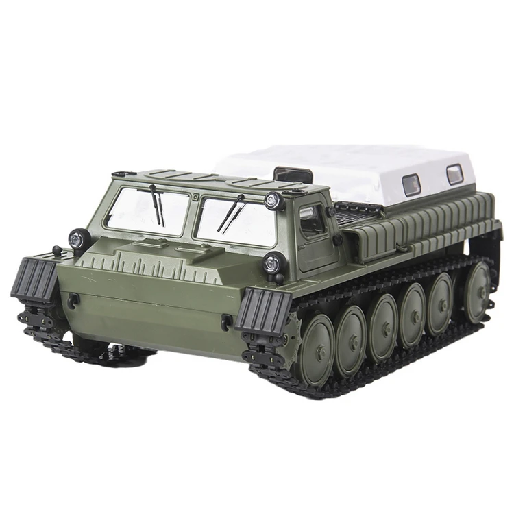 WPL E-1 RC Military Truck Crawler Tracked Car - 1:16 Scale