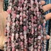 Natural Cherry Rhodonite Nugget Beads