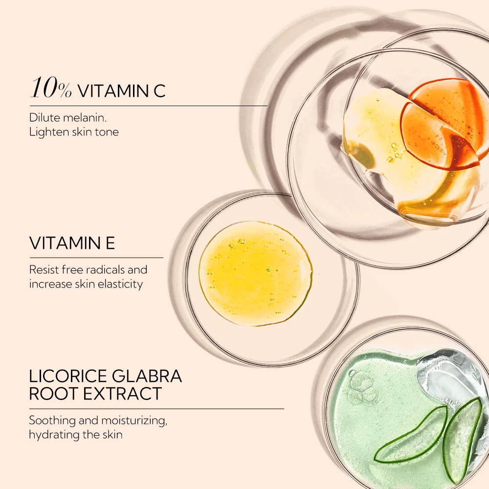 LANBENA Face Whitening Lightening Skin Moisturizer Anti Aging Dark Spot Corrector Remover Vitamin C Cream details