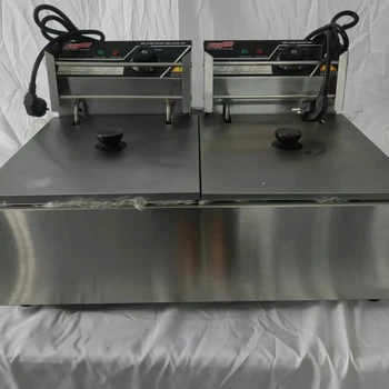 Commercial fryer electric deep fryer commercial electric commercial deep fryer electric two pots