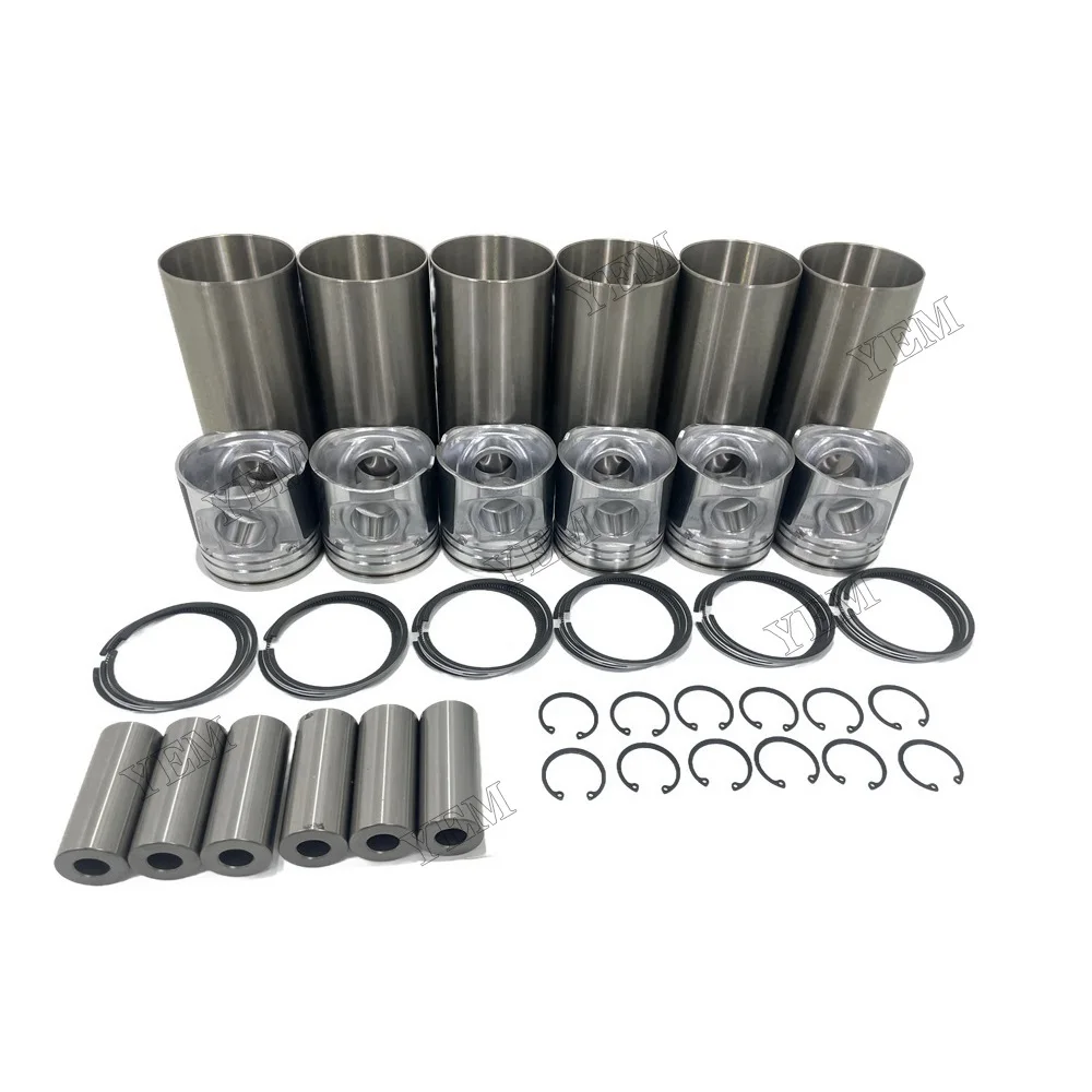 C6.4 Cylinder Liner Kit Fits for Caterpillar Genuine Engine Parts 4
