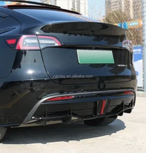 Carbon Fiber Rear Bumper Diffuser for Tesla Model Y 12-15 (fits: ModelY)