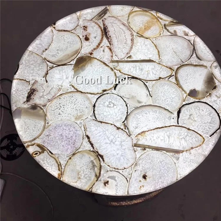 white agate stone tile   Countertop Agate Wall tile Backlit