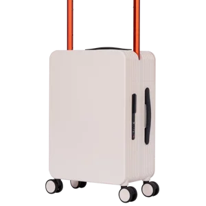 Classical PC Bags Luggage Valise Wide Handle Portable Suitcase Trolley Case With Spinner for Business Travel