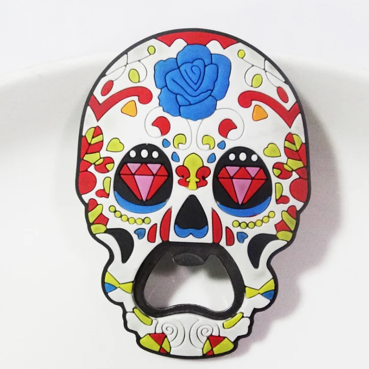 Открывалка для пива вина на Хэллоуин День мертвых мексиканские сувениры из сахара украшение всей