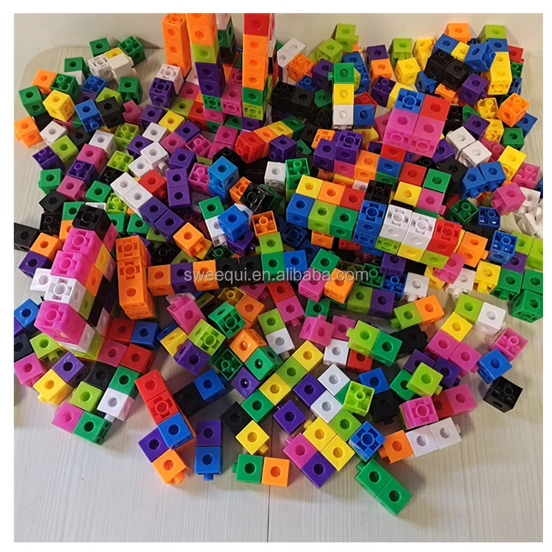 Sample Connecting Manipulative 2 Cm Math Cubes Educational Toys 10 ...