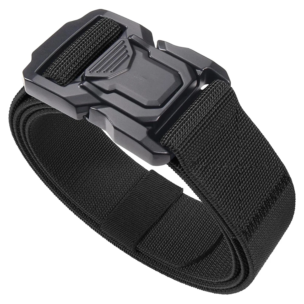 Durable Tactical Belt Rigger Nylon Web Work Belt with Quick Release Heavy Duty Buckle Tactical Belt