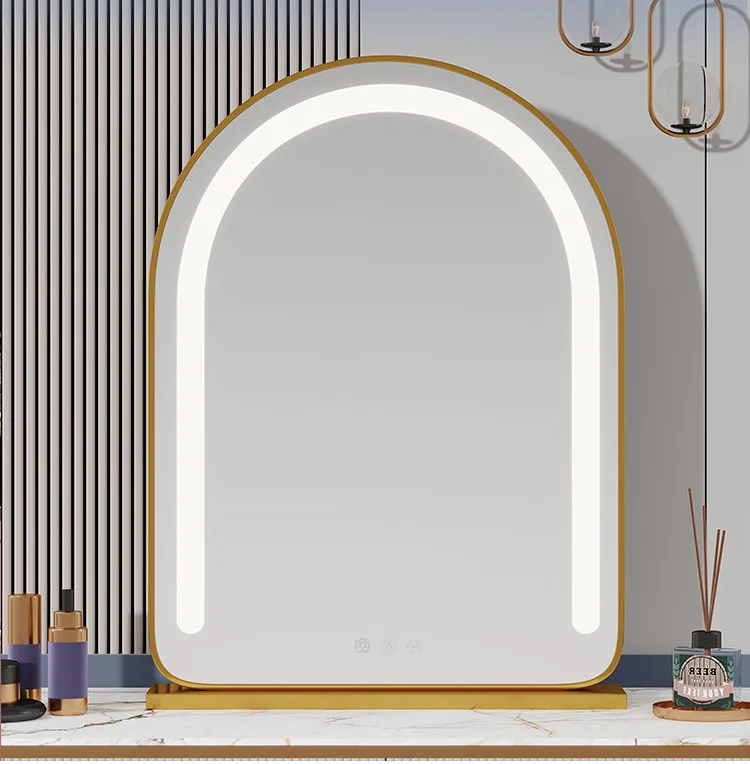 LED Makeup Mirror with Adjustable Brightness and USB Powered in 40*62cm 50*72cm 60*82cm Sizes 3
