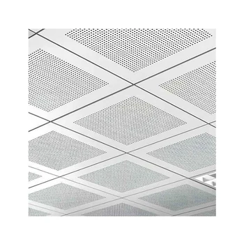 Modern Punching Perforated Aluminum Sheet For False Ceiling Aluminum Ceiling Tile