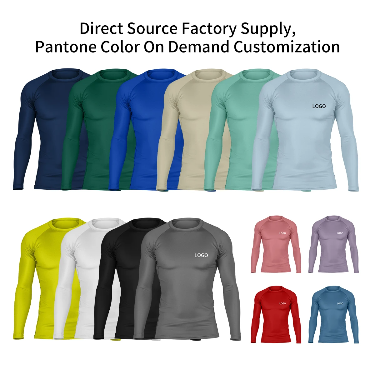 맞춤형 남성용 래시 가드 고품질 BJJ MMA 남성 래시가드 UPF 50+ 자외선 차단 기능의 빠른 건조 서핑 수영 래시 베스트