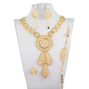 Dubai  Jewelry  14k Gold Jewelry Wholesale 18 Karat Gold Jewelry Sets  Wholesale Statement Earrings