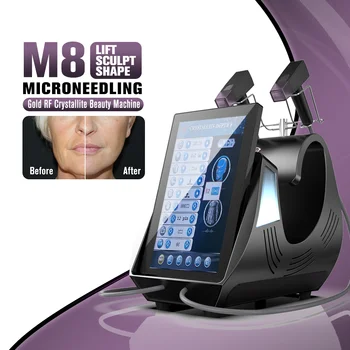 2024 New Portable OEM M8 Micro Face Lifting Beauty Machine Price 300W Big Power Professional Morpheus 8 RF Microneedle Machine