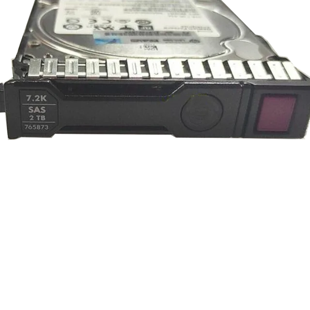 2T SAS 7.2K 12G 2.5G8 Disq Dò mi 765466-B21 765873-001 SATA Ekspanjon pòt Intèn pou Apikasyon server