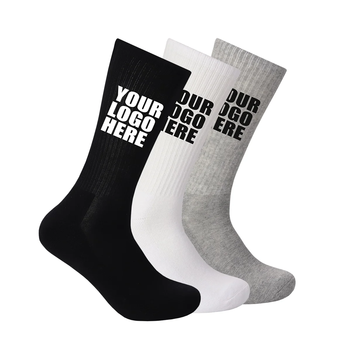 Custom Socks Factory Custom No Minimum Order High Quality Cotton Socks Custom Socks With logo