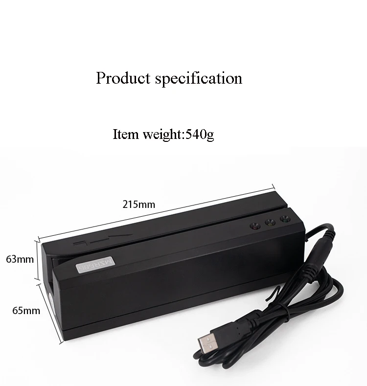 Bank Credit Card Copier Magnetic Card Encoder and Writer for Bank Card Swipe Payment