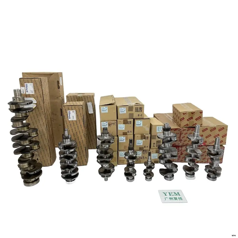 Construction Machinery V3307 V3600 V3800 V4000 Crankshaft for Kubota Diesel Engine Machinery Engine