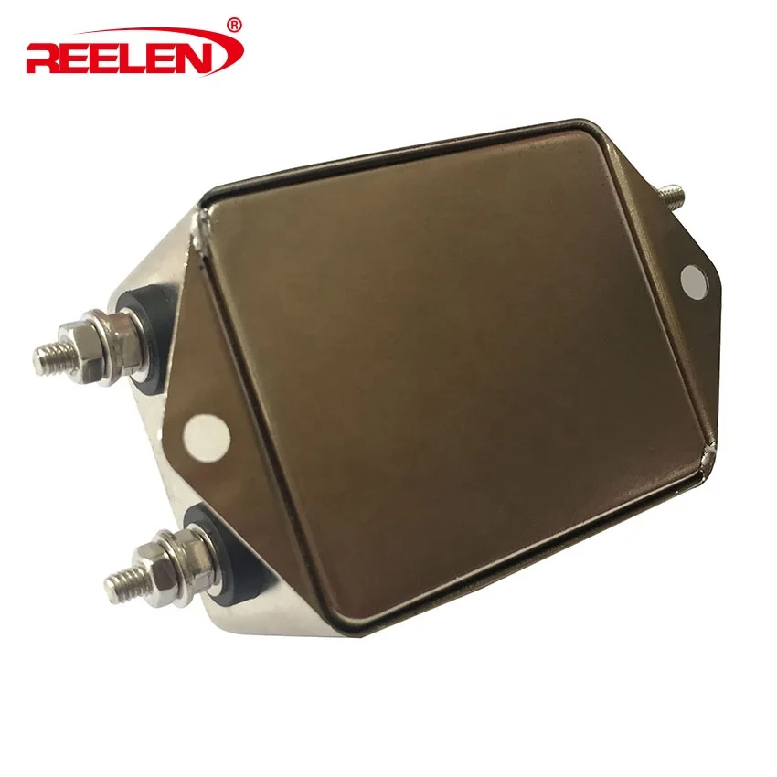 
 Ac EMI фильтр 10A однофазный двухполюсный болт тип CW4L2-10A-S Ac EMI фильтр  