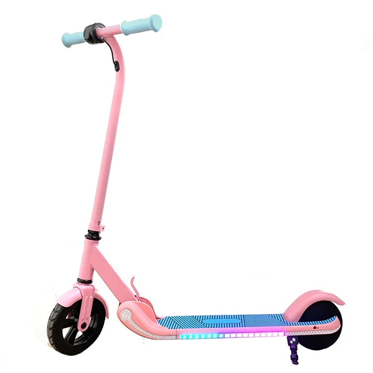 Scooter - SCOOTER スクーター DR 137cm ビンディング Sevens ピンク Kidzone 6V Ride On Motorcycle - Kids Electric Car for Indoor