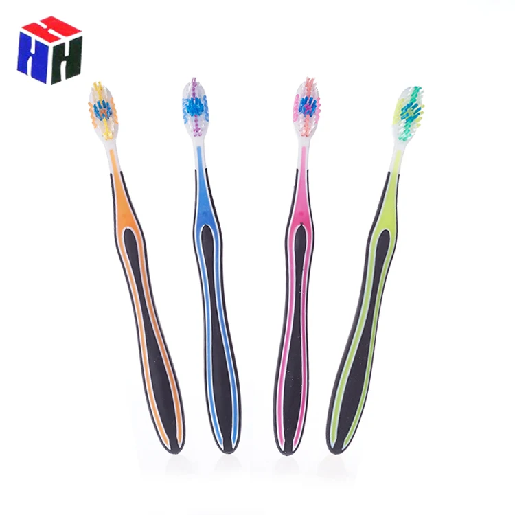 
Высококачественная специальная пластиковая зубная щетка для отбеливания зубов с резиновой ручкой 