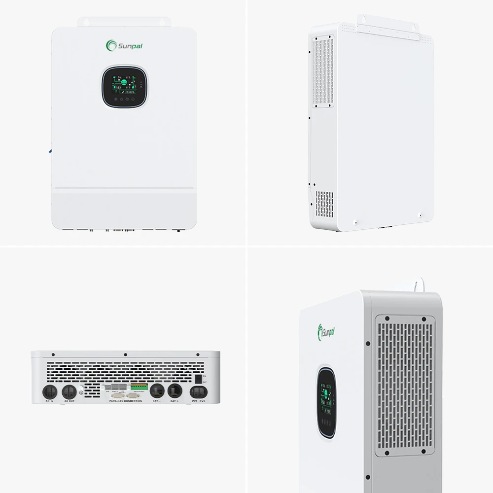 Sunpal on Grid Tie Hybrid Transformerless Inverter 10Kw Single Phase Solar Industrial Inverter