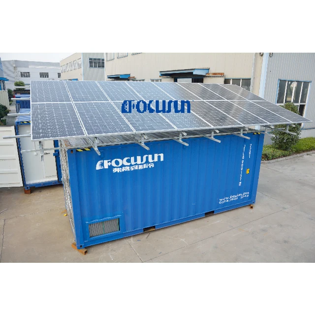 Non-pollution and safe Containerized solar powered cold room