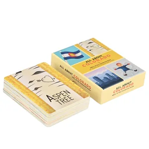 The Manufacturer Customizes Flash Cards Children's Education and Intelligence Development Flash Cards
