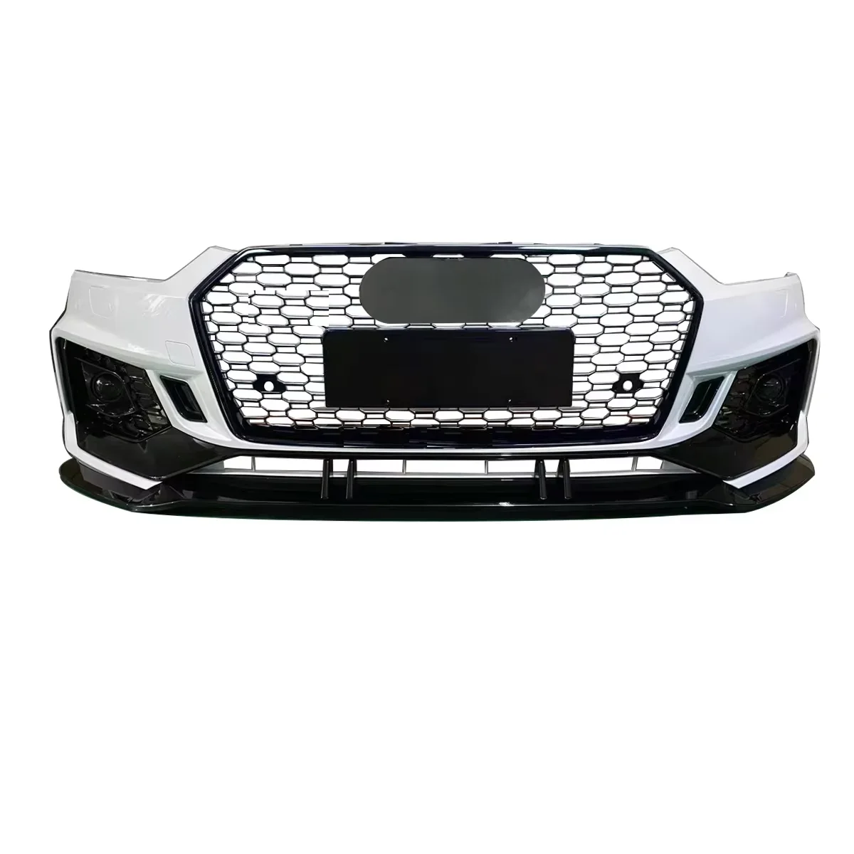 Audi 車 フロントバンパー ローフォグライト ハニカムレーシンググリル カバートリム 8w0807682f auti a4 s4 b9 2016 2017 2018 2個