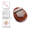 8-tone solid wood kalimba/ellipse