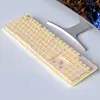 Yellow wireless keyboard