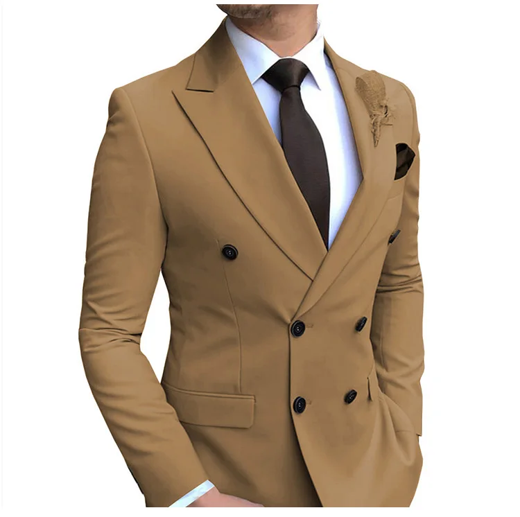 Men's Suit Men's British Slim S Casual Suit Business Suit Wholesale ...