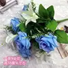 A single bunch of blue flowers (without a pot)