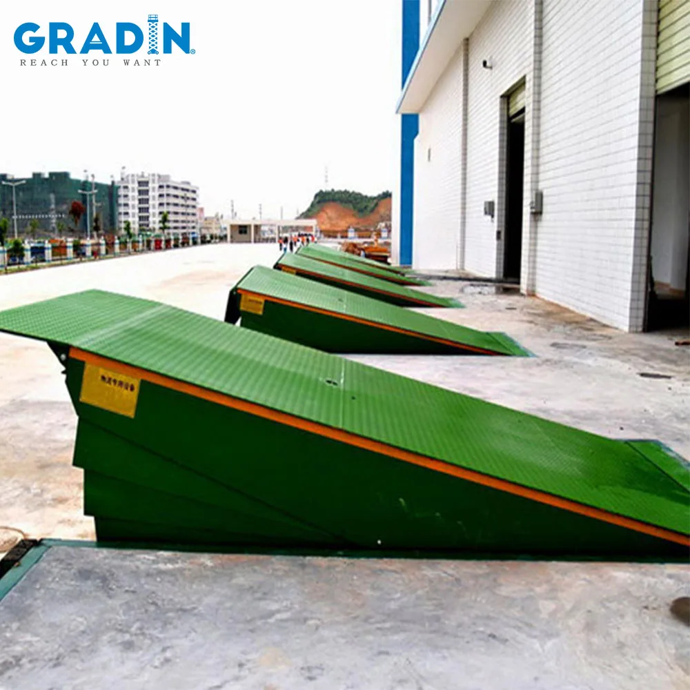 Fixed Hydraulic Loading Ramp Container Loading/Unloading Platform ...
