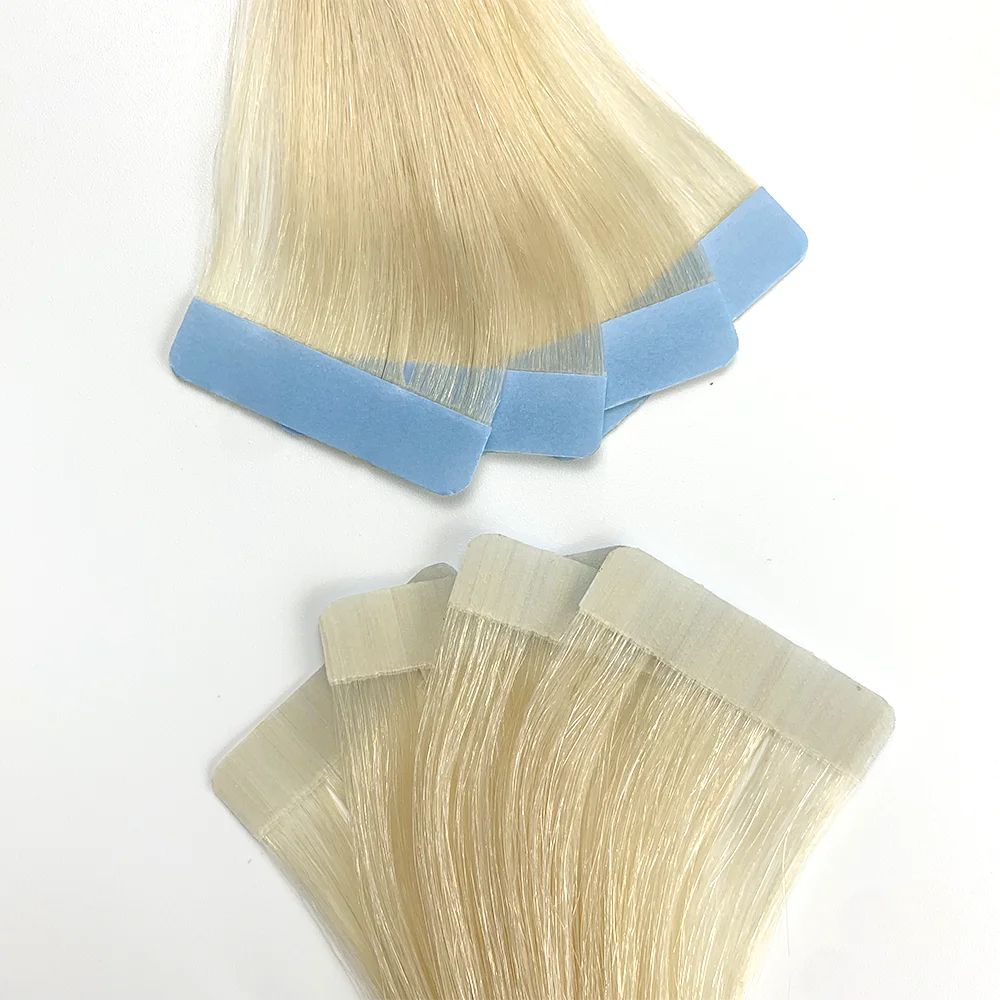 High Quality European Double Drawn Tape In Hair Extensions Remy