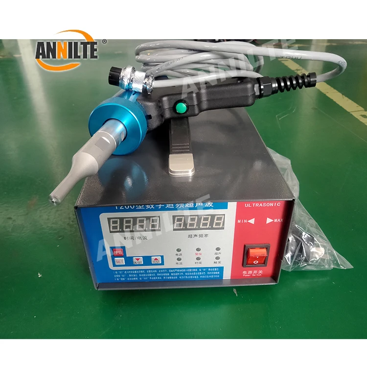 Handheld Automatic Plastic Ultrasonic Welding Machine Spot Welding Machine for pp Manure Belt