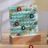 Ring perpetual calendar light green [without stickers]]