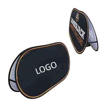 High Quality Outdoor Foldable Popup A Frame Display Double Sided Printed Custom Horizontal Pop Up A Banner