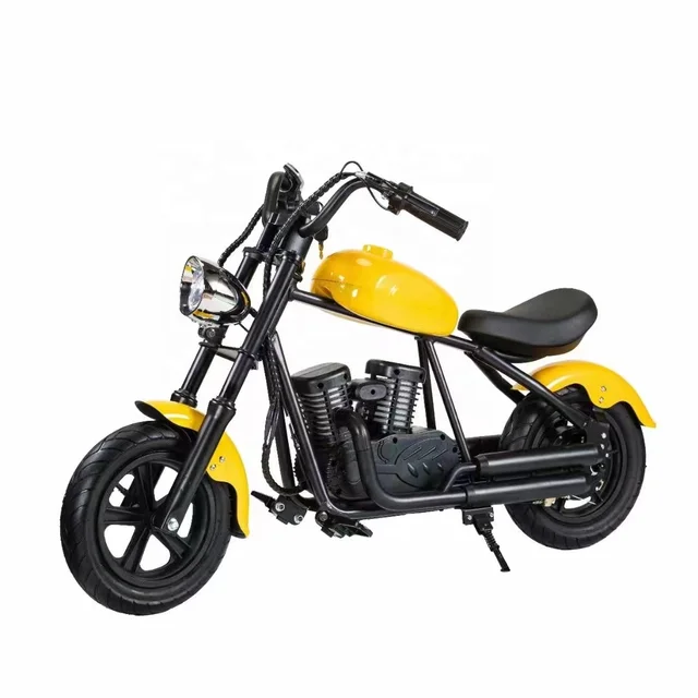 mini e-scooty 2 wheels mini electric bike kids mini motors 180w 24v electric motorcycle with light and music