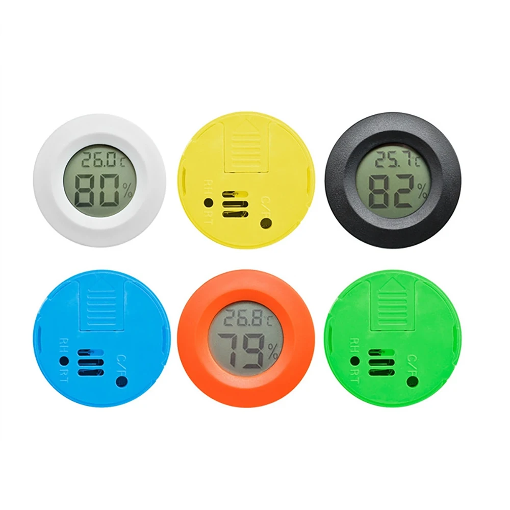 Mini Black Digital Thermometer Hygrometer Fridge Freezer Tester Temperature Humidity  Meter Detector Thermograph Pet Auto Car - Buy Mini Black Digital  Thermometer Hygrometer Fridge Freezer Tester Temperature Humidity Meter  Detector Thermograph Pet